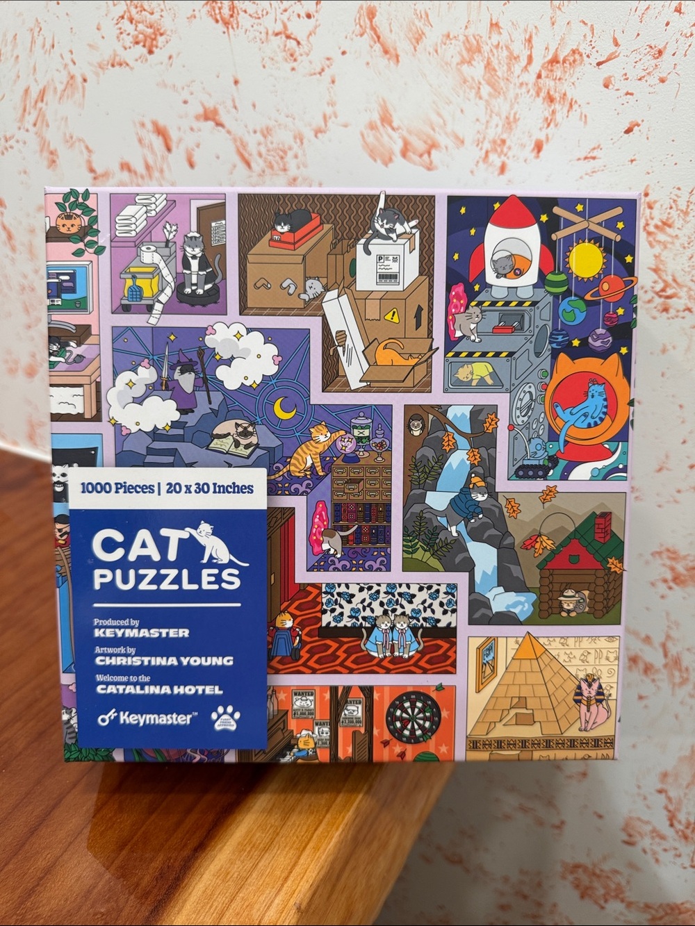 Keymaster Cat Puzzles - 1000 Piece Puzzle